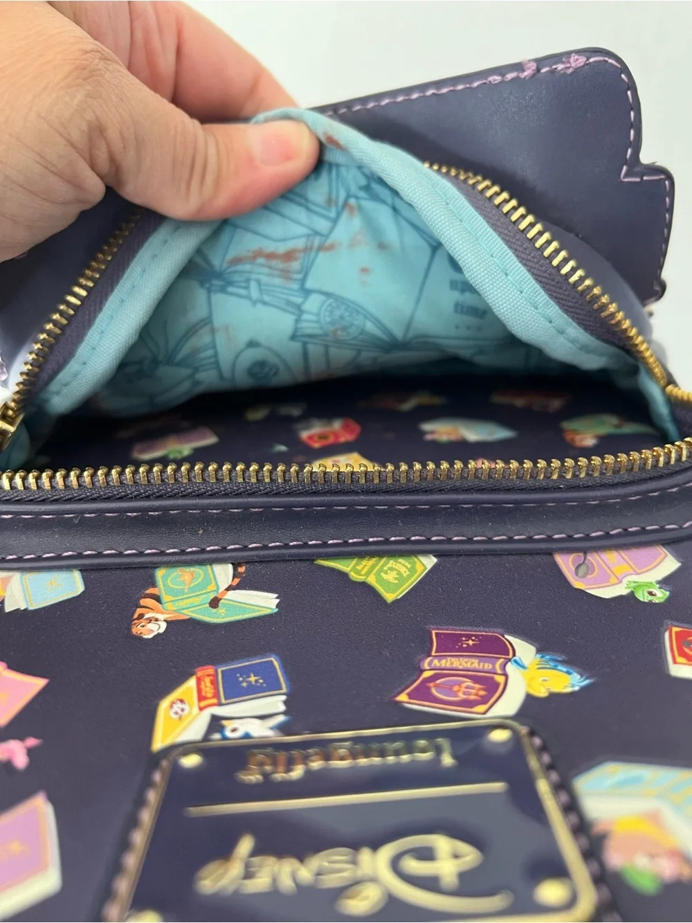 DISNEY LOUNGEFLY | Movies Books Mini Backpack | OS